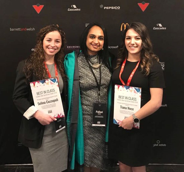 3rd-place prize winning students